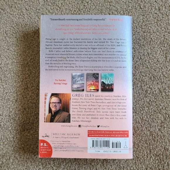 4/$20 The Bone Tree: A Novel by Greg Iles - Paperback - Picture 7 of 7